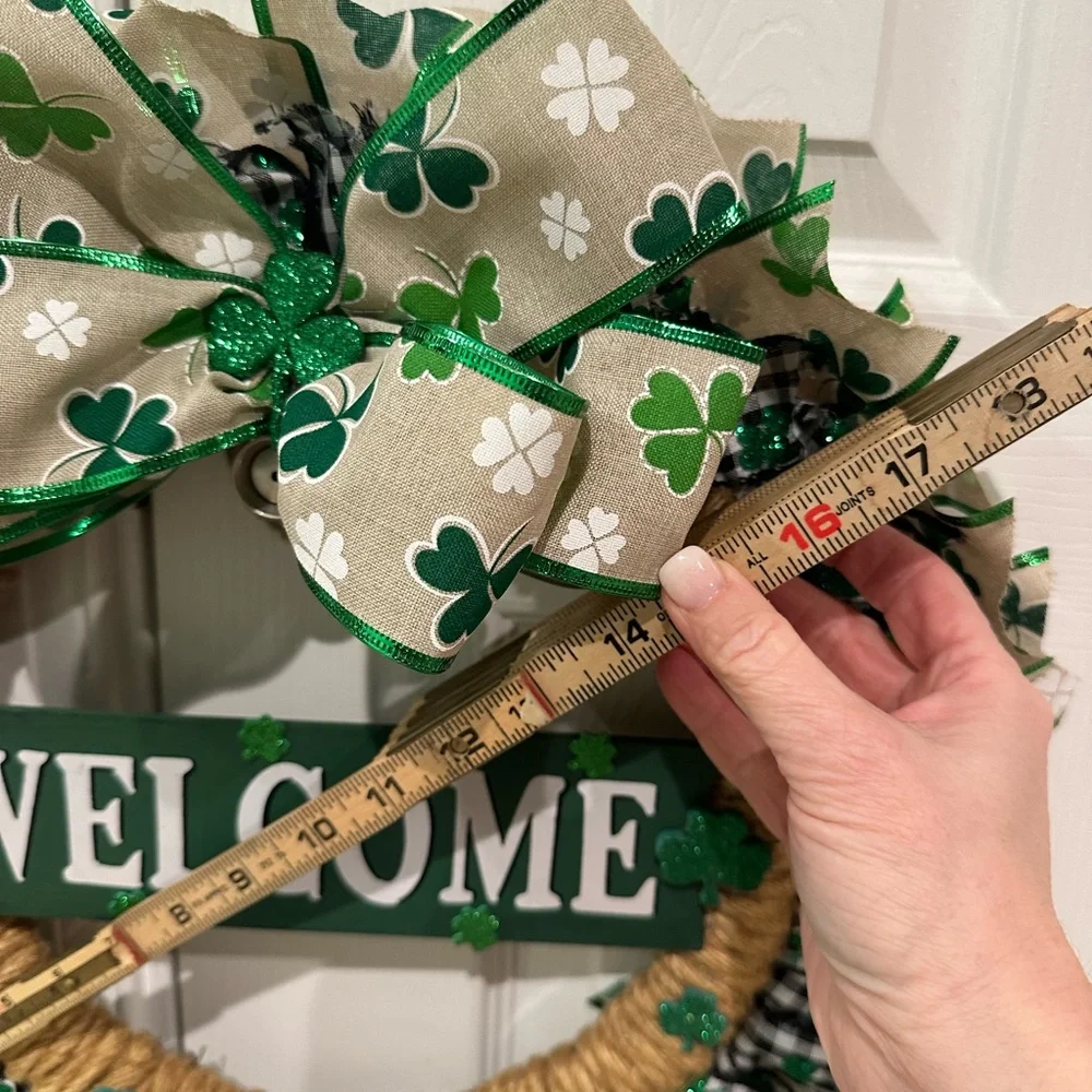 St. Patrick’s Day wreath